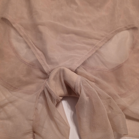 Cupid Sheer Nude Shapewear Shorts Size Small NWOT - Picture 3 of 10